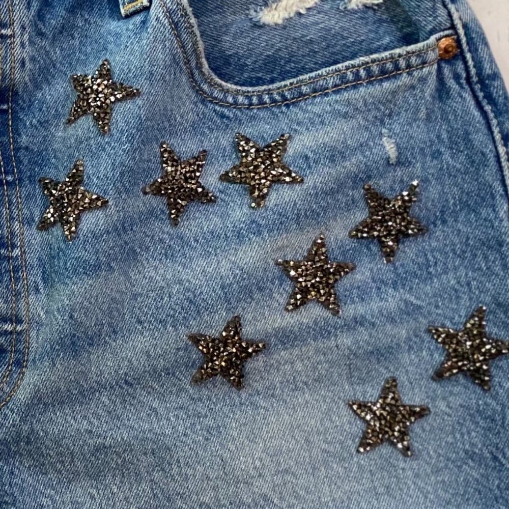 Vintage Levi shorts with Star patches